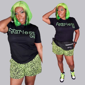FEARLESS ONE LOGO UNISEX T. SHIRTS
